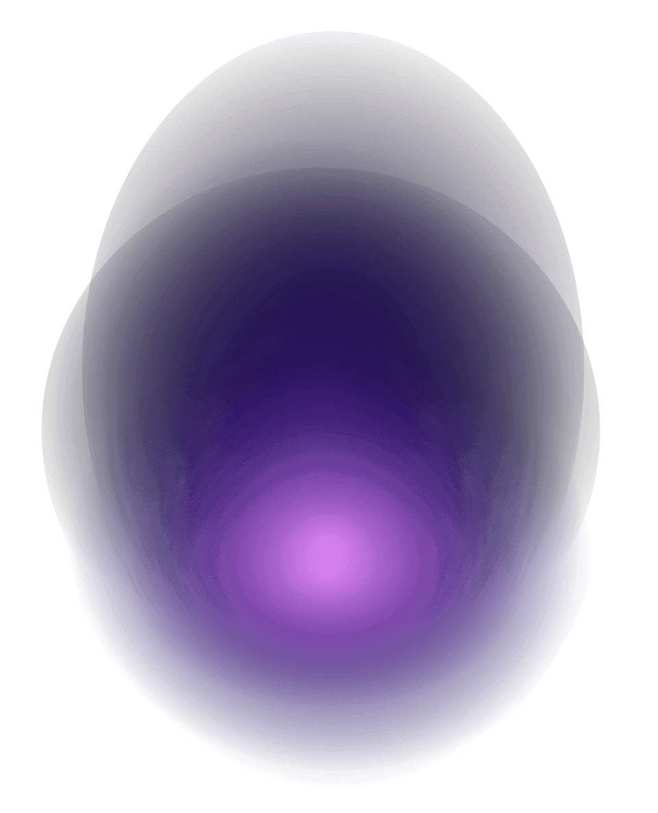 Curved peak background glow